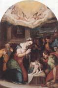THe adoration of  the shepherds, unknow artist